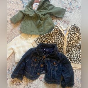 Baby gap jackets bundle